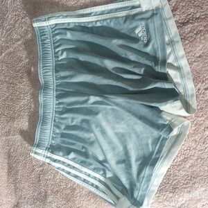 Blue Adidas shorts